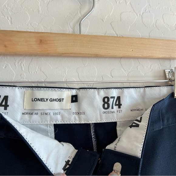 Lonely Ghost x Dickies Dark Blue Work Pants - Picture 4 of 8